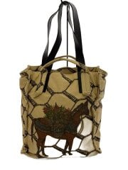 画像：トートバッグ/コットン/BEG