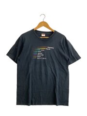 画像：18SS/Chart Tee/Tシャツ/M/コットン/ブラック