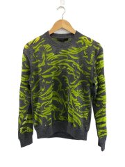 画像：ニット・セーター(薄手)/S/ウール/GRN