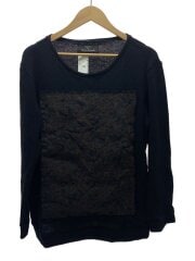 画像：ニット・セーター(厚手)/1/ウール/BLK