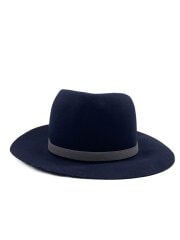 画像：ハット/--/ウール/NVY/無地/メンズ/AKI02059