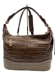 画像：ショルダーバッグ/牛革/BRW/アニマル/226AF0190