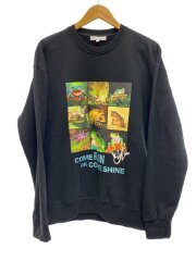 画像：スウェット/--/コットン/BLK/プリント