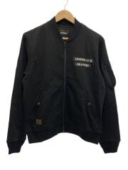 画像：ブルゾン/L/コットン/BLK/6123444