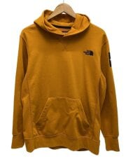 画像：SQUARE LOGO HOODIE_スクエアロゴフーディー/L/コーデュロイ/ORN