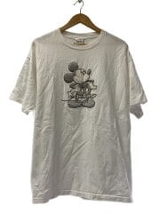 画像：Tシャツ/L/コットン/WHT/無地/00s/usa製