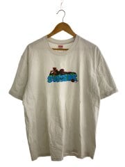 画像：Tシャツ/XL/コットン/WHT/Cat woman Tee