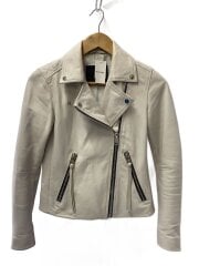 画像：ダブルライダースジャケット/--/レザー/WHT/WL018N/DALBY BIKER