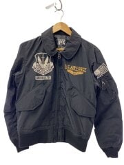 画像：ジャケット/M/ポリエステル/BLK/無地/6102153