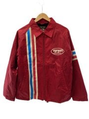 画像：ジャケット/M/ナイロン/RED