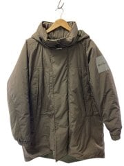 画像：ダウンジャケット/M/ナイロン/KHK/無地