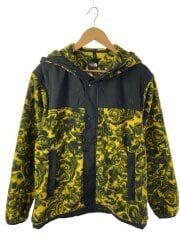 画像：フリースジャケット/M/ポリエステル/BLK/総柄/NL71961