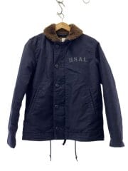 画像：デッキジャケット/M/コットン/NVY/20521-467