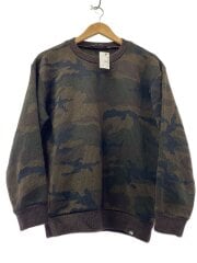 画像：WS TEKSWEATER_ウインドストッパーテックセーター/L/ポリエステル/カモフラ