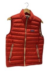 画像：ダウンベスト/S/ポリエステル/RED/84622FA14