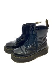 画像：JADON/8ホール/内側劣化/レースアップブーツ/UK8/BLK/レザー/AW006