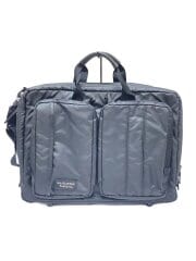 画像：ブリーフケース/3WAY/ブラック/無地