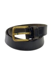 画像：M.F.SADDLERY/ベルト/レザー/BLK/メンズ/英国製