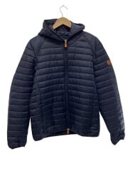 画像：エコダウン/ジャケット/XL/ナイロン/NVY/無地