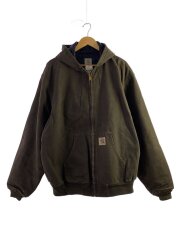 画像：ジャケット/XXL/コットン/BRW/無地