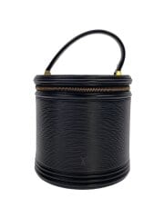 画像：カンヌ_エピ/レザー/BLK