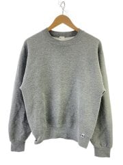 画像：スウェット/M/コットン/GRY/無地/USA製