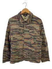 画像：ジャケット/M/コットン/マルチカラー/カモフラ