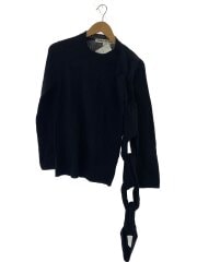 画像：ニット・セーター(厚手)/S/ウール/BLK/無地/GN-N023