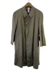 画像：コート/シルク/BEG/無地