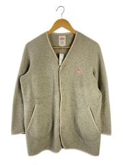 画像：フリースジャケット/36/ポリエステル/CRM/無地