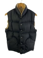 画像：ダウンベスト/FREE/ポリエステル/BLK/無地/825004