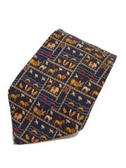 画像：ネクタイ/--/NVY/総柄/メンズ