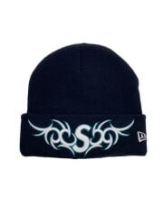 画像：Tribal S Logo Beanie/ニットキャップ/ONE SIZE/アクリル/BLK/メンズ//