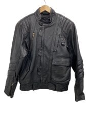 画像：レザージャケット・ブルゾン/M/レザー/BLK