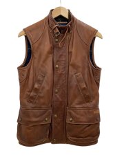 画像：ベスト/XS/牛革/BRW