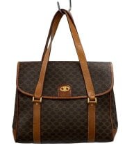 画像：ハンドバッグ/レザー/BRW/総柄/M08