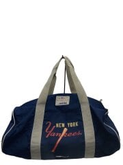 画像：ボストンバッグ/ナイロン/NVY