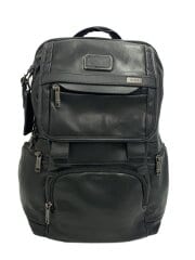 画像：リュック/レザー/BLK/128579