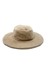 画像：バケットハット/L/ポリエステル/BEG/無地/レディース