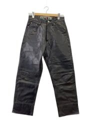 画像：MO2A/ボトム/--/レザー/BLK/無地