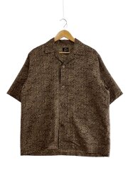 画像：21SS/Cabana Shirt/Paisley Jq/半袖シャツ/L/--/BRW/IN085