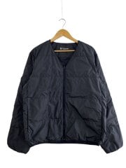 画像：ダウンジャケット/M/ポリエステル/BLK/無地/GL21311P