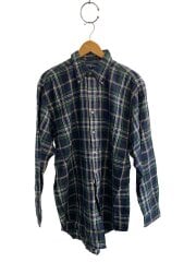 画像：BLAIRE/ネルシャツ/M/コットン/NVY/チェック