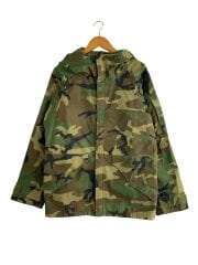 画像：M-92 ECWCS PARKA/S/ナイロン/KHK/カモフラ/MIL-P-44188C//