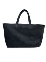 画像：BONO/トートバッグ/レザー/BLK