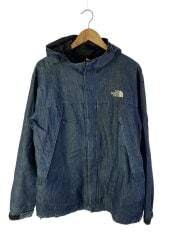 画像：DENIM SCOOP JACKET_デニムスクープジャケット/XL/ポリエステル/NVY