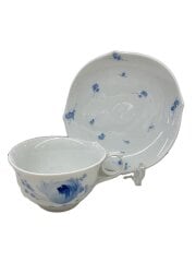 画像：青い花/カップ&ソーサー/1客/