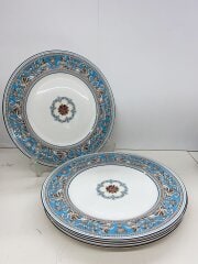 画像：FLORENTINE TURQUOISE/プ゜レート/27.5㎝/5点セット