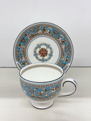 画像：FLORENTINE TURQUOISE/カップ&ソーサー(リーシェイプ)/1客
