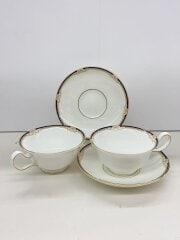 画像：CAVENDISH/カップ&ソーサー(ピオニー)/2客/黒壺刻印